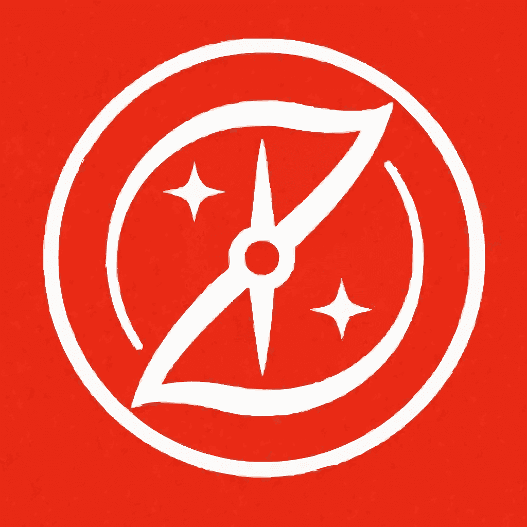 Ziij logo with brand red background